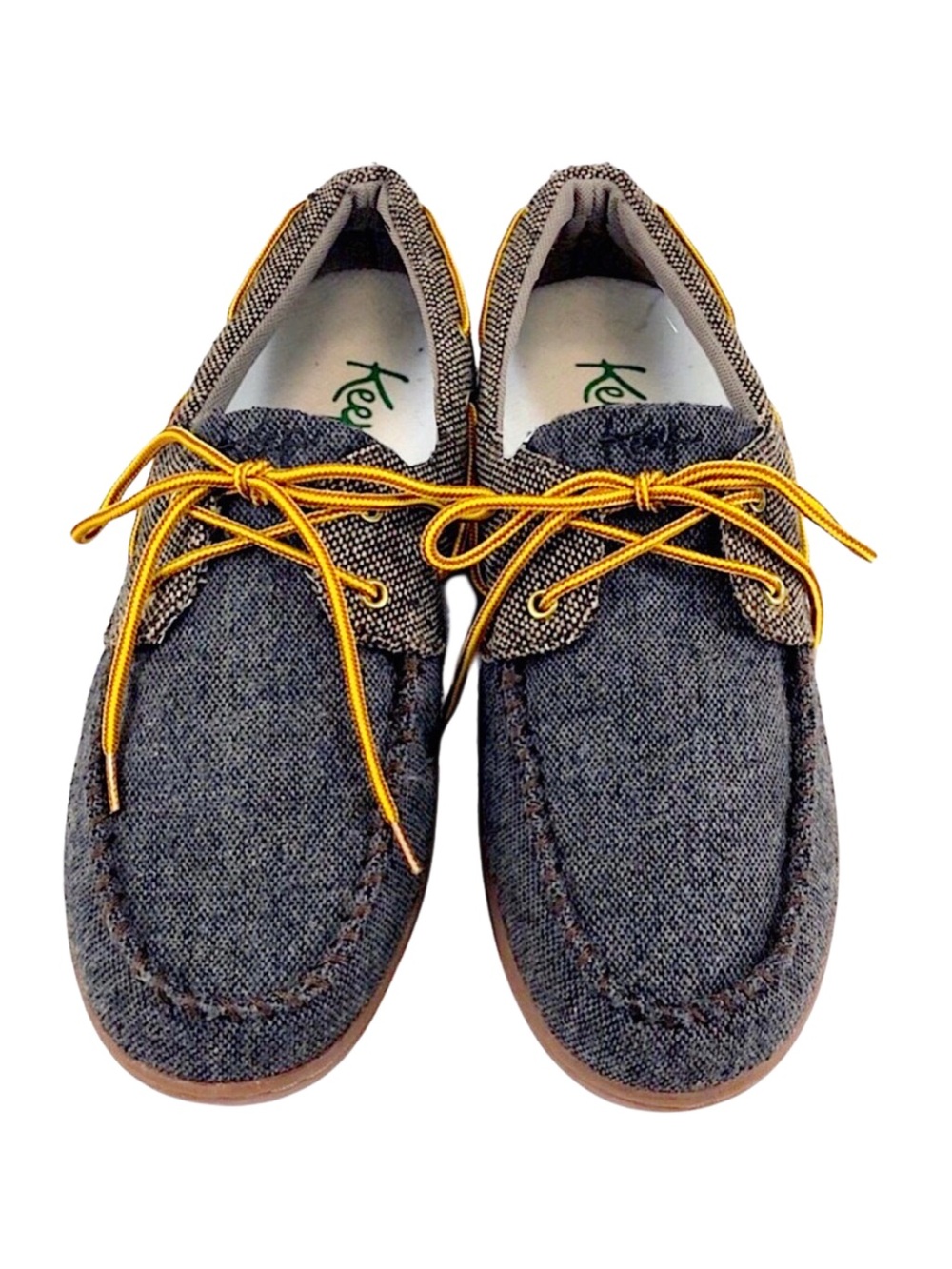 Keep Collective Mens Size 9.5 Tweed  Loafers NWOB